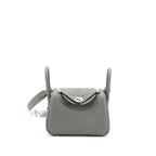 HERMES MINI LINDY CLEMENCE 0L GRIS MEYER SHW