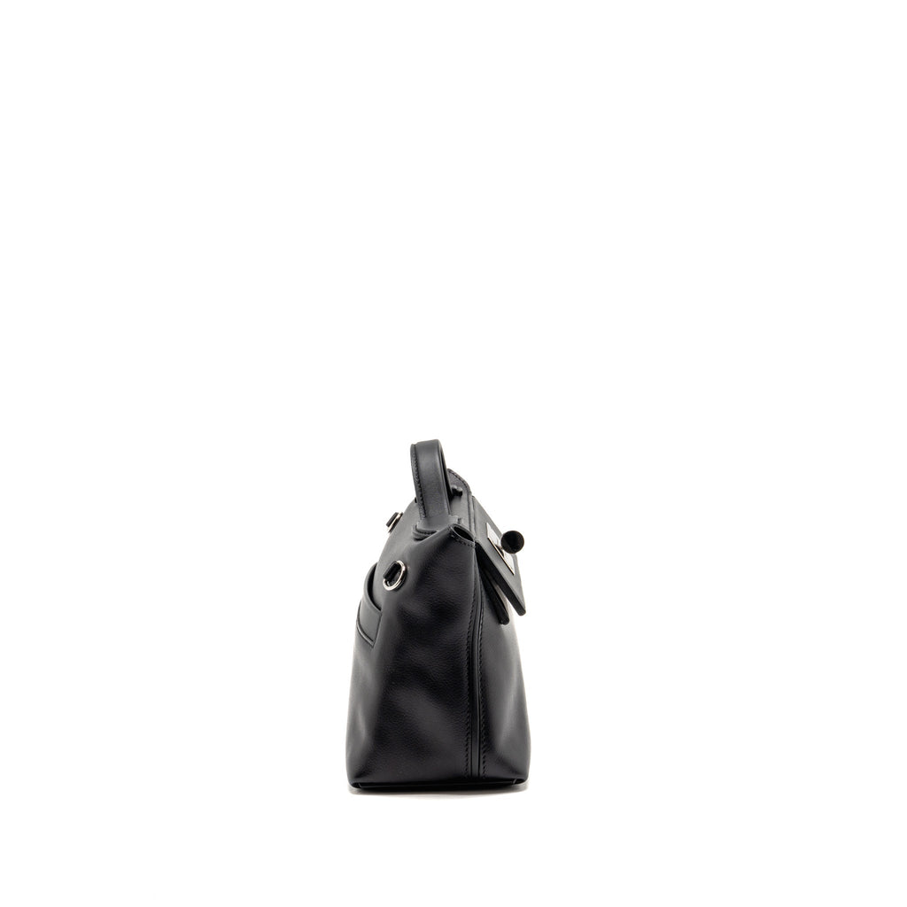 Hermes Mini 24/24 2424-21 Evergrain/Swift Black SHW