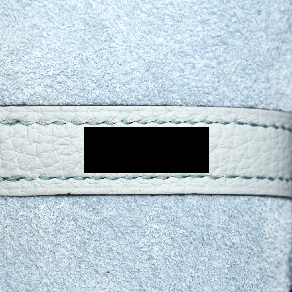 Hermes Picotin 18 Lock Bag Clemence Bleu Pale GHW