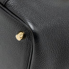 Hermes Picotin 18 Lock Bag Clemence BLACK GHW