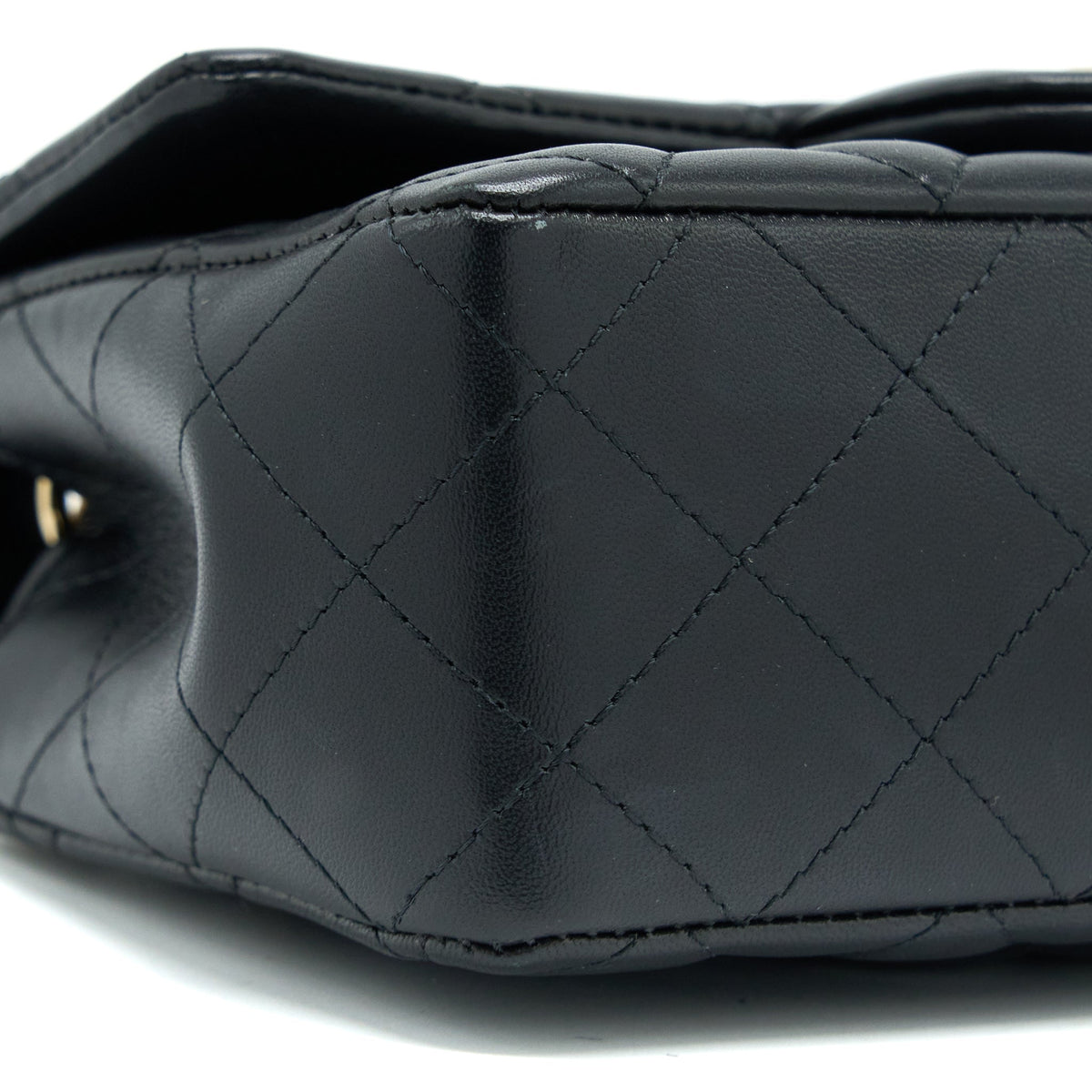 CHANEL MINI RECTANGULAR WITH COCO BAG CHARM LIMITED EDITION LAMBSKIN BLACK LGHW