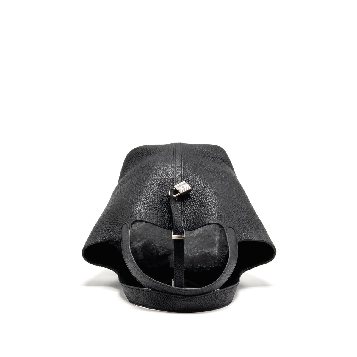 Hermes Picotin 22 lock bag clemence black SHW
