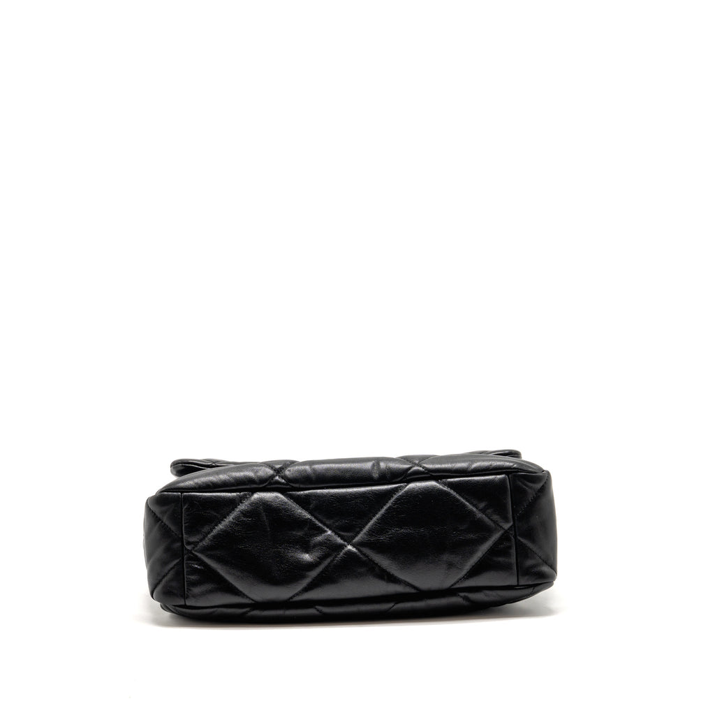 Chanel Medium 19 bag goatskin black multicolor hardware