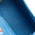 Hermes Herbag 31 Zip Bag Canvas/Hunter Leather Blue SHW