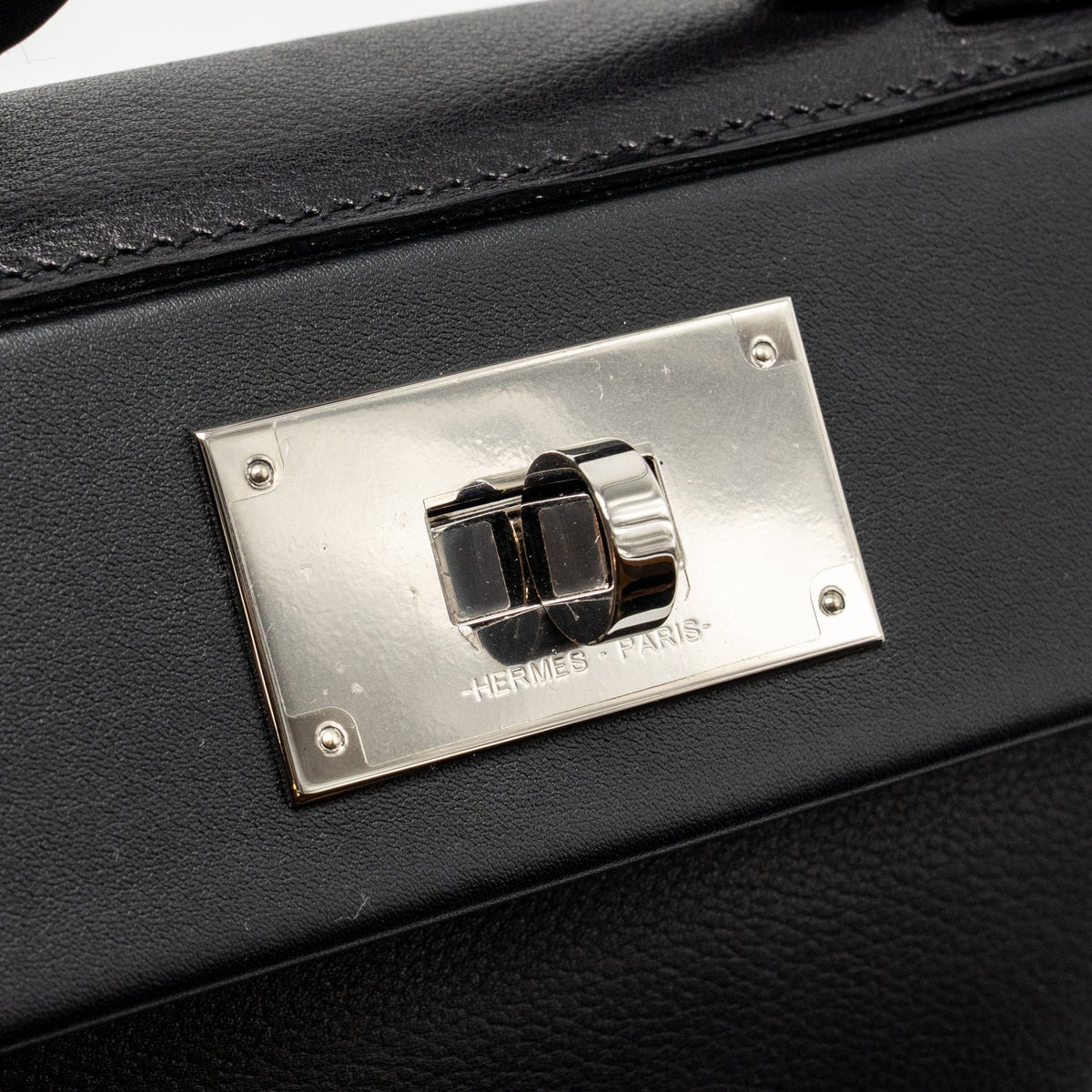 Hermes Mini 24/24 2424-21 Evergrain/Swift Black SHW