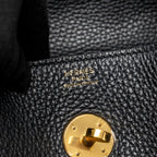 Hermes lindy 30 clemence black GHW