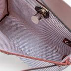 Hermes Herbag 31 zip bag multi colour rouge sellier / pink/ blue/ ecru SHW
