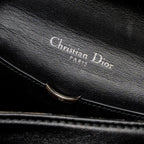 DIOR MINI DIORAMA BAG CALFSKIN BLACK SHW