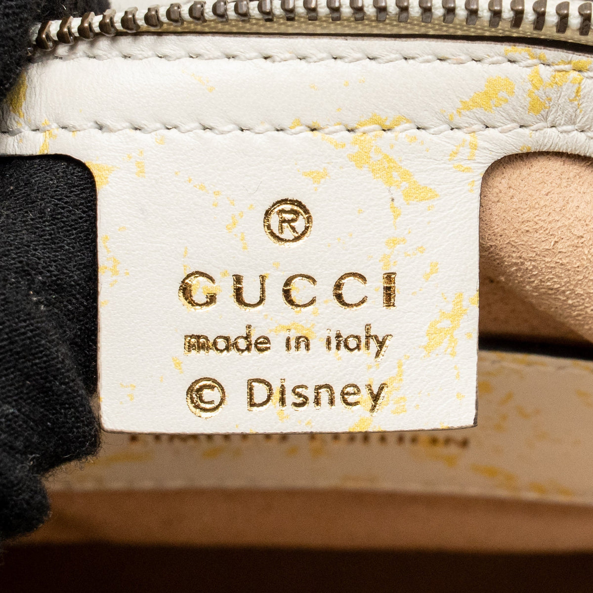 Gucci x Disney Medium GG Marmont Matelasse Leather Mickey and Minnie Print White/Mulitcolour GHW