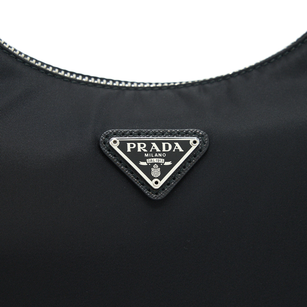 PRADA REEDITION 2005 NYLON BAG BLACK SHW