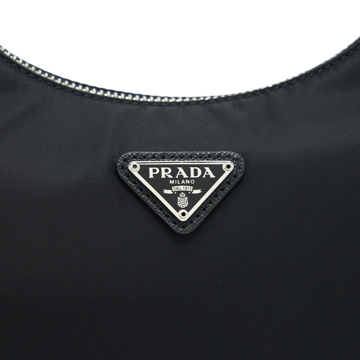 PRADA REEDITION 2005 NYLON BAG BLACK SHW