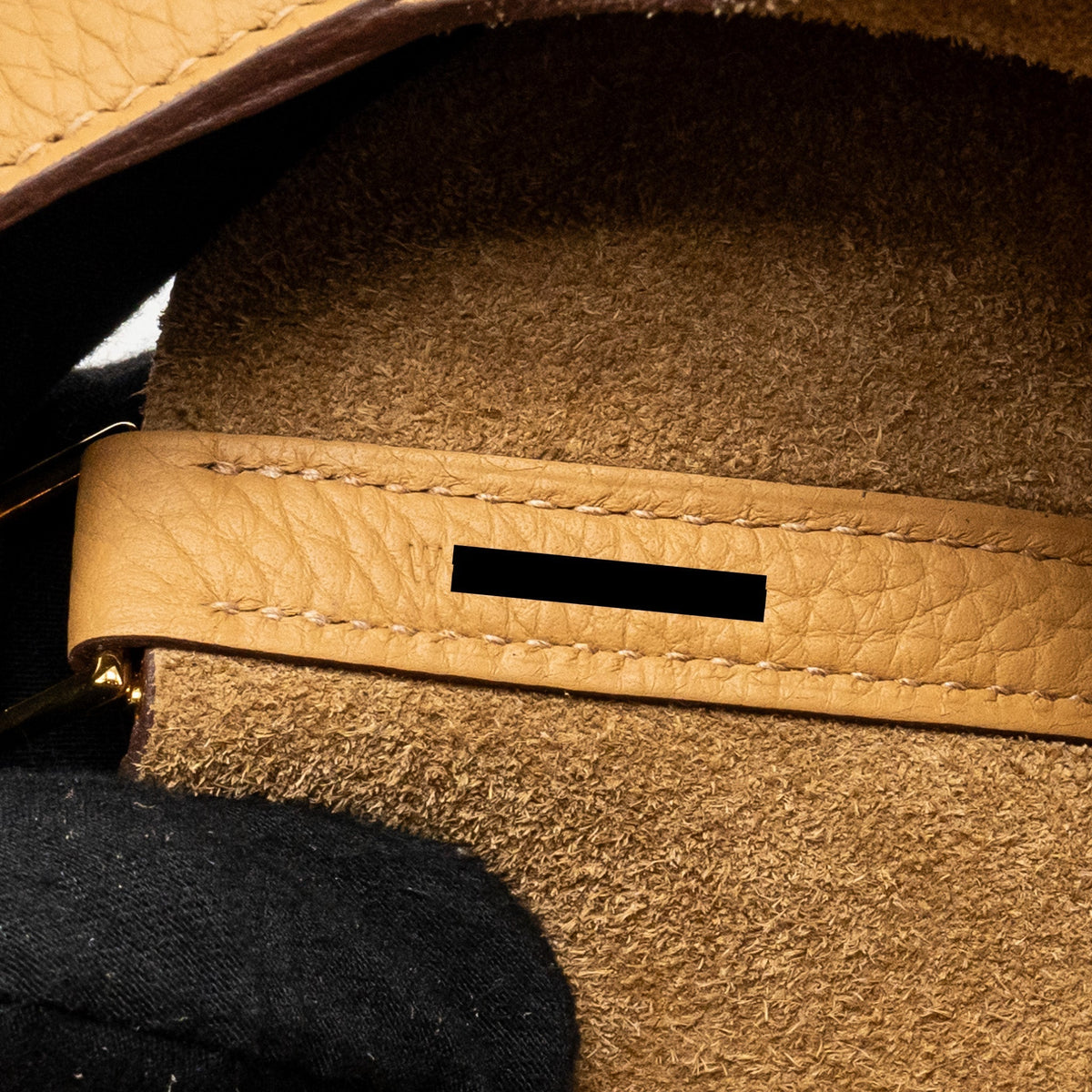 HERMES PICOTIN 22 CLEMENCE BISCUIT GHW