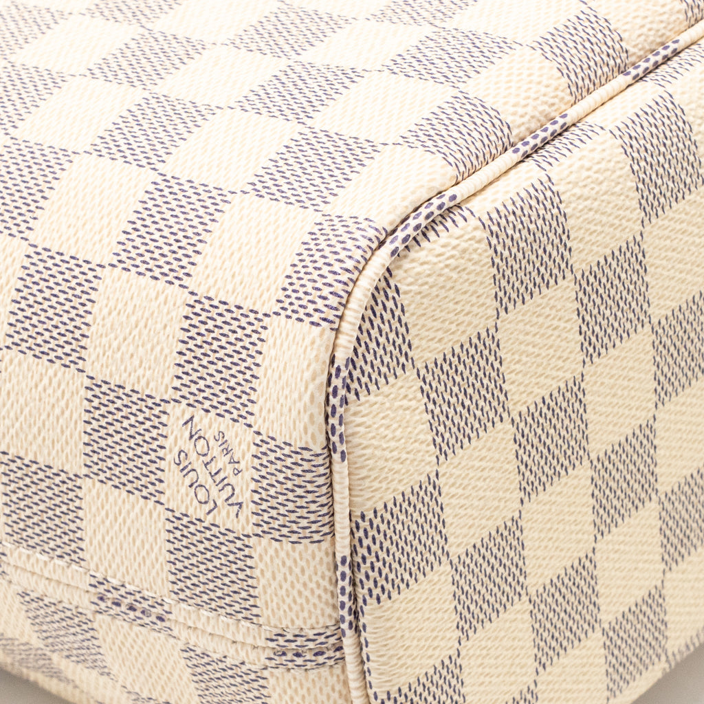 Louis Vuitton Neverfull PM Damier Azur Canvas GHW