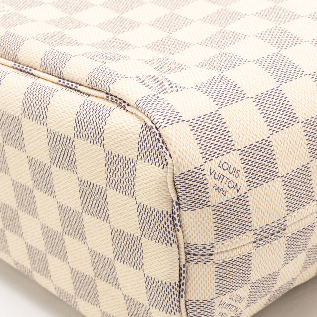 Louis Vuitton Neverfull PM Damier Azur Canvas GHW