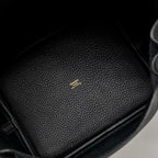 HERMES PICOTIN 22 CLEMENCE BLACK GHW