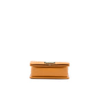 CHANEL SMALL BOY BAG CAVIAR 21A NC630 CARAMEL LGHW (MICROCHIP)