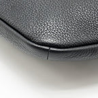 GUCCI MINI PRINT BELT BAG CALFSKIN BLACK GHW