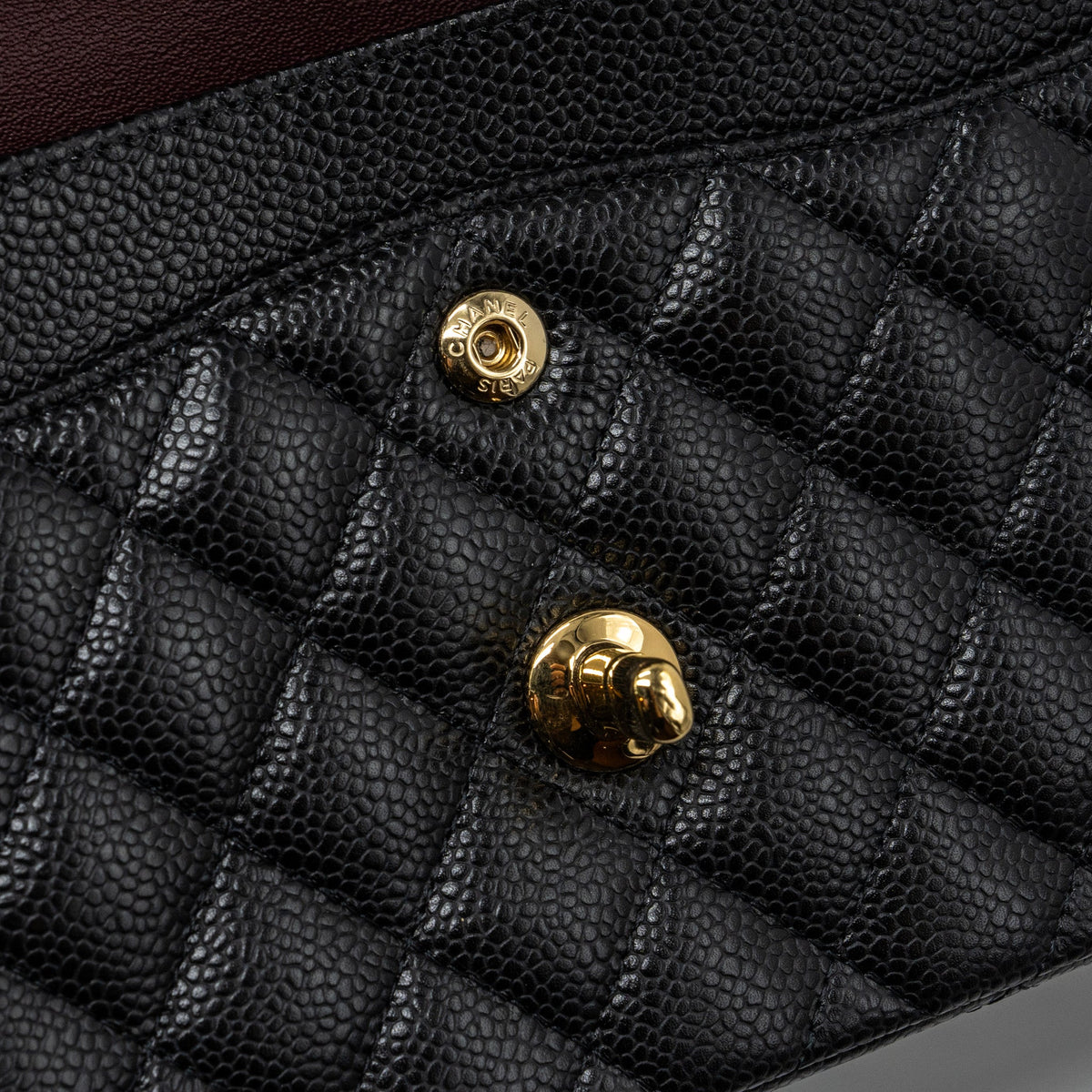 CHANEL SMALL CLASSIC DOUBLE FLAP BAG CAVIAR BLACK GHW