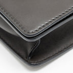 DIOR J’ADIOR FLAP BAG WITH CHAIN CALFSKIN DARK BROWN GHW