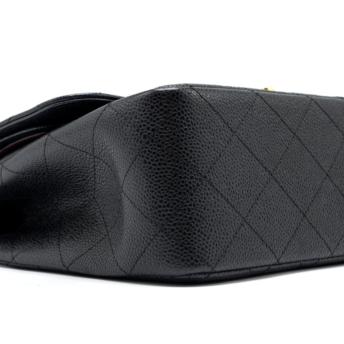 CHANEL JUMBO CLASSIC DOUBLE FLAP BAG CAVIAR BLACK GHW