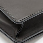 DIOR J’ADIOR FLAP BAG WITH CHAIN CALFSKIN DARK BROWN GHW