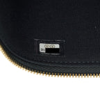 CHANEL 22P LONG VANITY WITH LOGO CHAIN CAVIAR BLACK LGHW