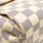LOUIS VUITTON CROISETTE DAMIER AZUR CANVAS WHITE GHW