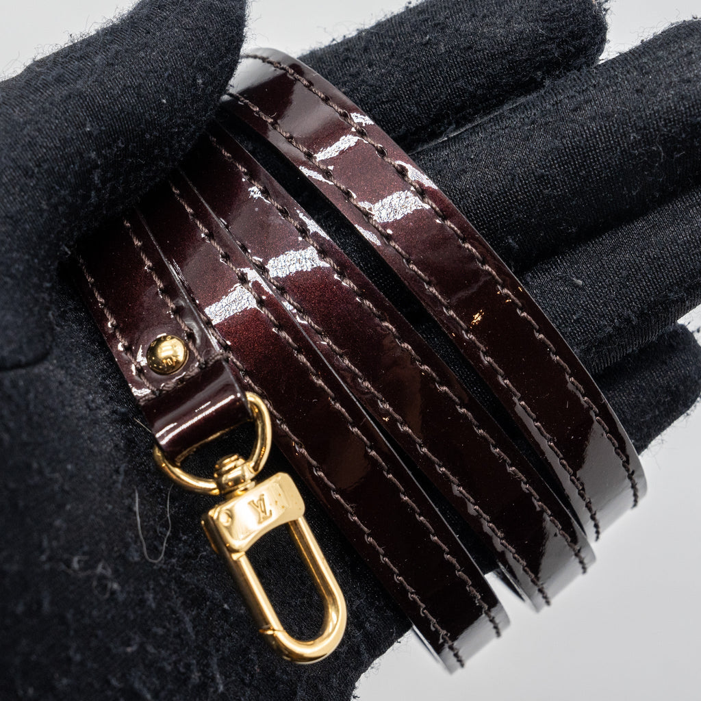 LOUIS VUITTON ALMA BB PATENT AMARANTE GHW