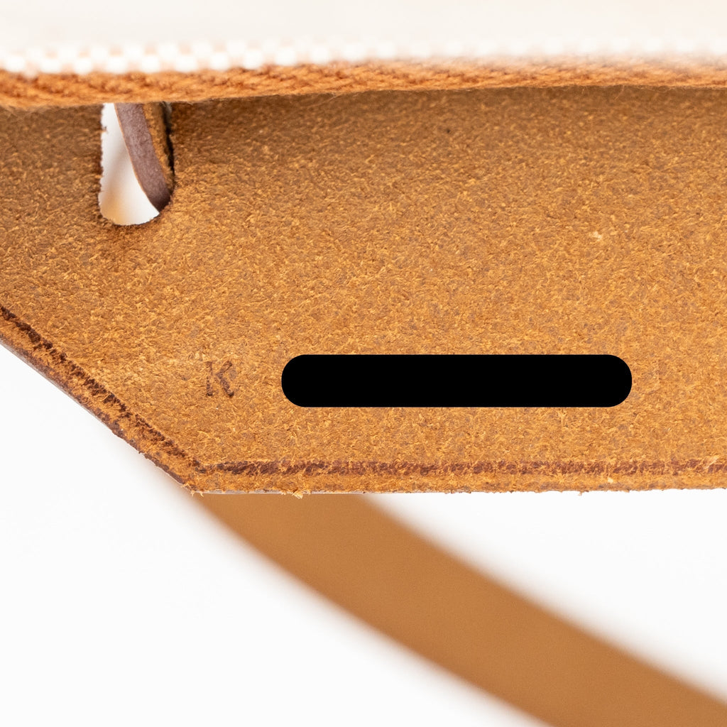 HERMES HERBAG MINI CANVAS/HUNTER LEATHER ECRU-BEIGE/FAUVE GHW