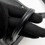 Hermes Mini Lindy Clemence Black GHW