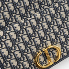DIOR MONTAIGNE 30 MEDIUM BAG OBLIQUE JACQUARD GHW