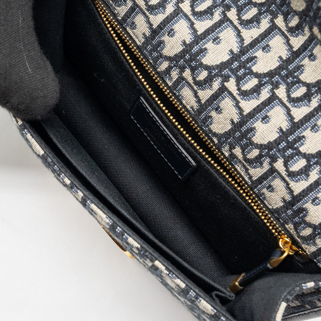 DIOR MONTAIGNE 30 MEDIUM BAG OBLIQUE JACQUARD GHW