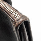 Loewe Anagram Briefcase Grained Calfskin Brown SHW