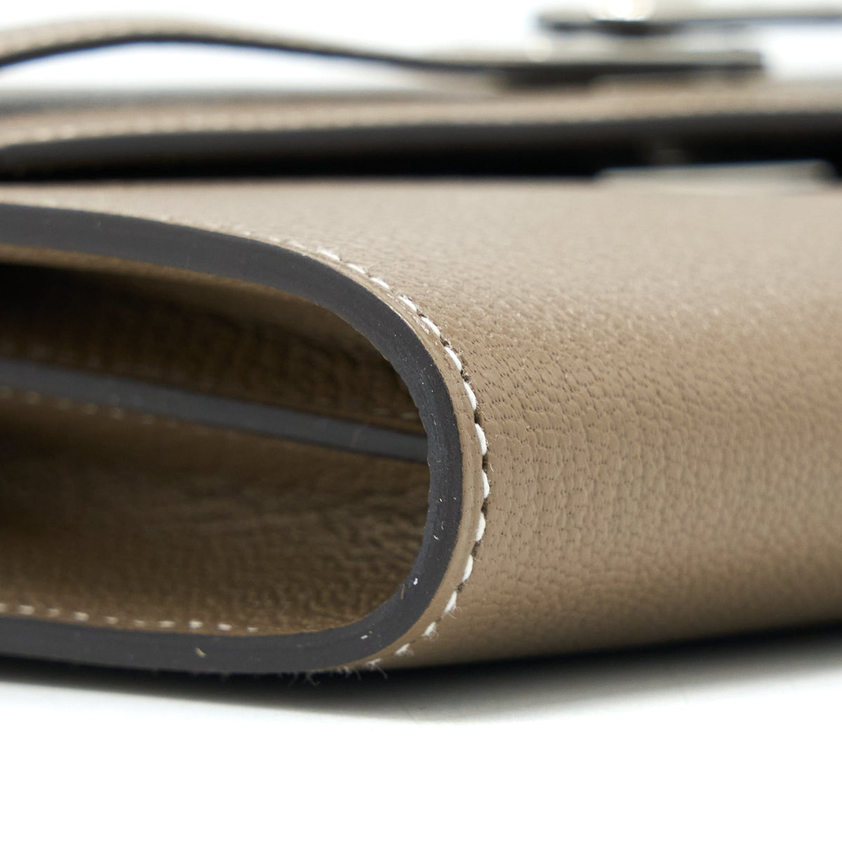 Hermes Kelly To Go Chevre Mysore Etoupe SHW