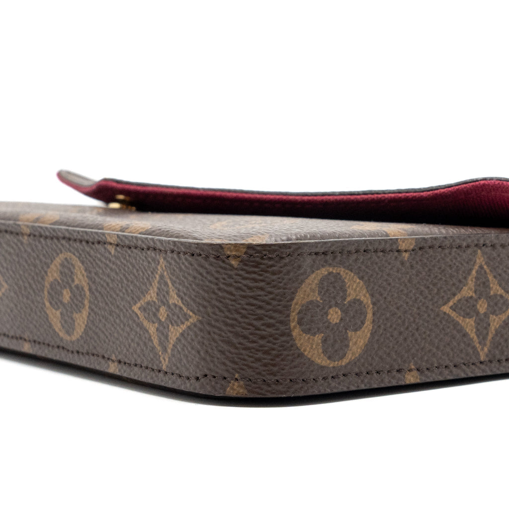 LOUIS VUITTON FELICIE POCHETTE MONOGRAM CANVAS GHW