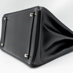 Hermes Birkin 35 Box Black SHW
