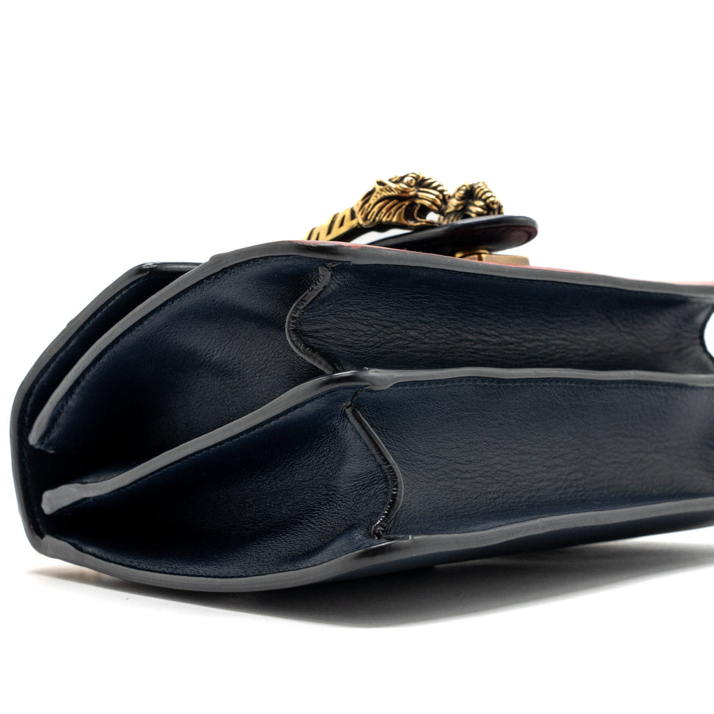 GUCCI DIONYSUS SMALL BAMBOO HANDLE BAG CALFSKIN MULTICOLOUR GHW