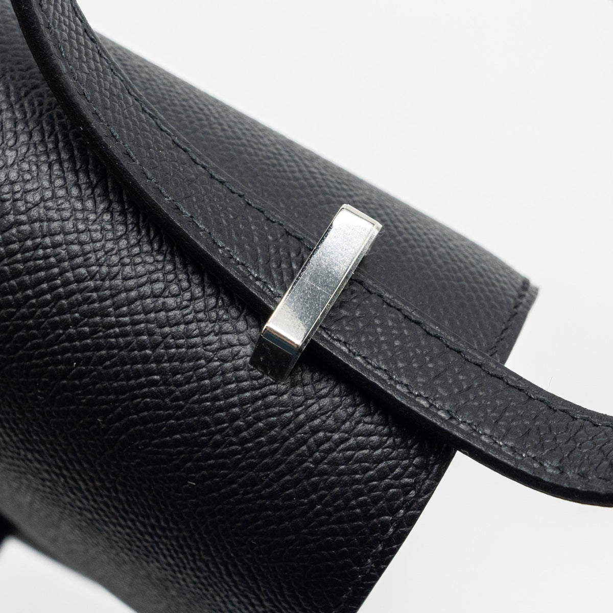 Hermes Mini Constance Epsom Black SHW (New Version)