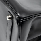 Hermes Birkin 35 Box Black SHW