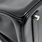 Hermes Birkin 35 Box Black SHW