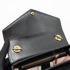 Gucci Rajah shoulder bag calfskin black GHW
