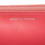 CHANEL WALLET ON CHAINS RED PATENT SHW