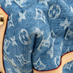 LOUIS VUITTON CARRYALL MM MONOGRAM DENIM BLUE GHW