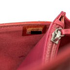 CHANEL WALLET ON CHAINS RED PATENT SHW