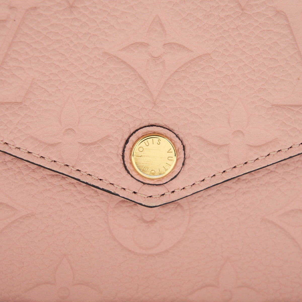LOUIS VUITTON FELICIE POCHETTE MONOGRAM EMPREINTE ROSE POUDRE