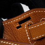 HERMES KELLY 28 SELLIER EPSOM GOLD GHW