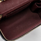 CHANEL LONG VANITY CASE CAVIAR BLACK LGHW