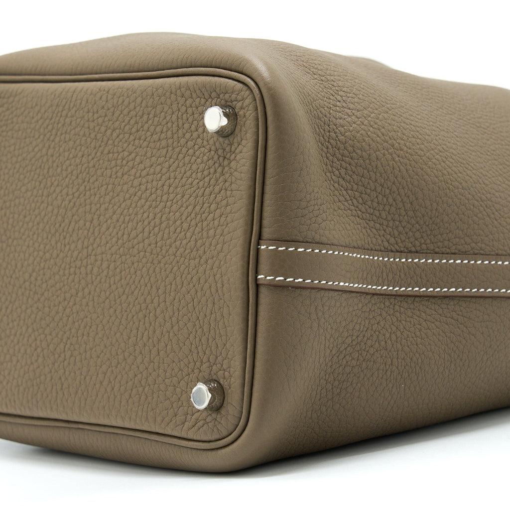 Hermes Picotin 18 Clemence Etoupe SHW