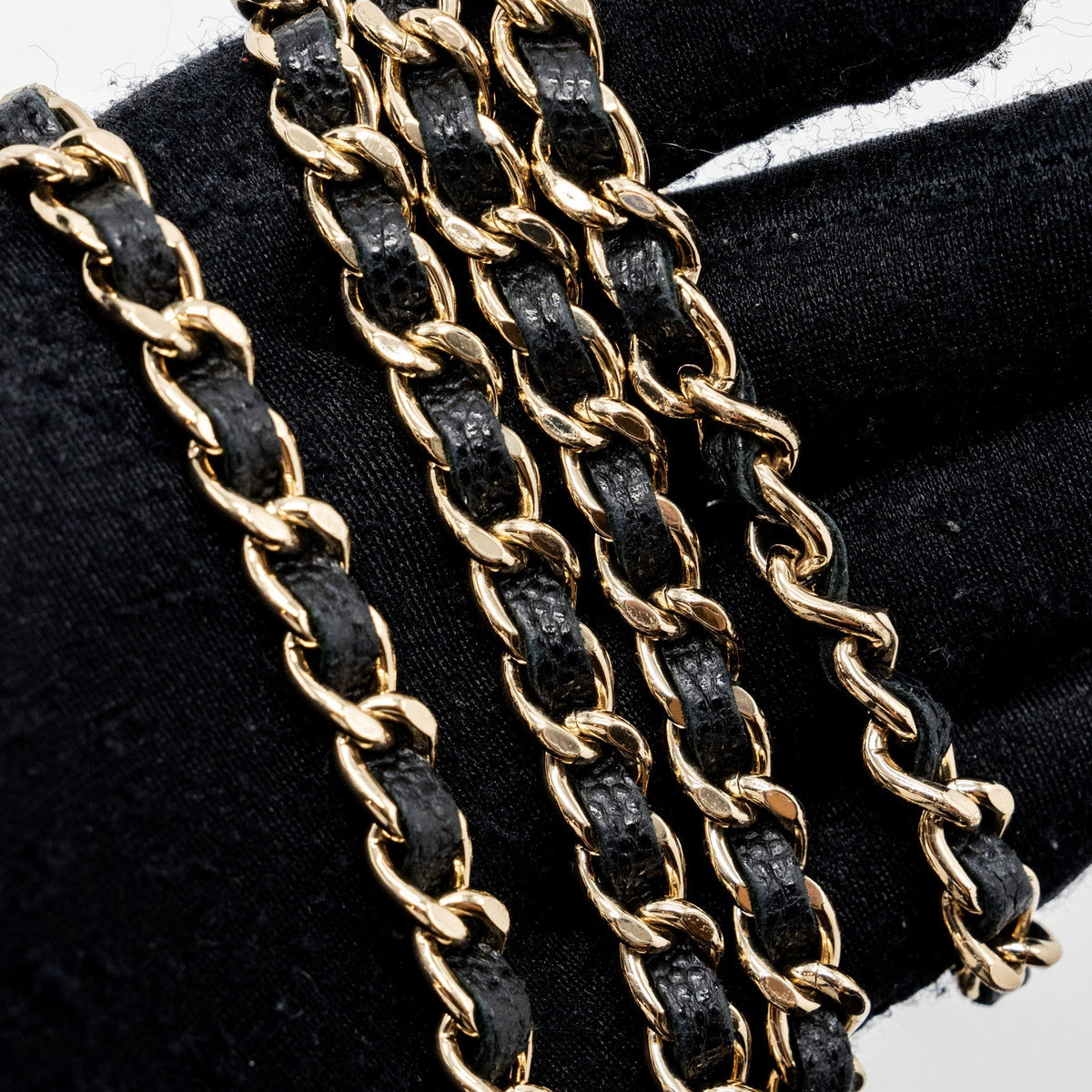 CHANEL LONG VANITY CASE CAVIAR BLACK LGHW