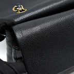 CHANEL MAXI CLASSIC DOUBLE FLAP BAG CAVIAR BLACK GHW
